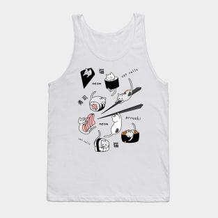 Prrrushi Tank Top